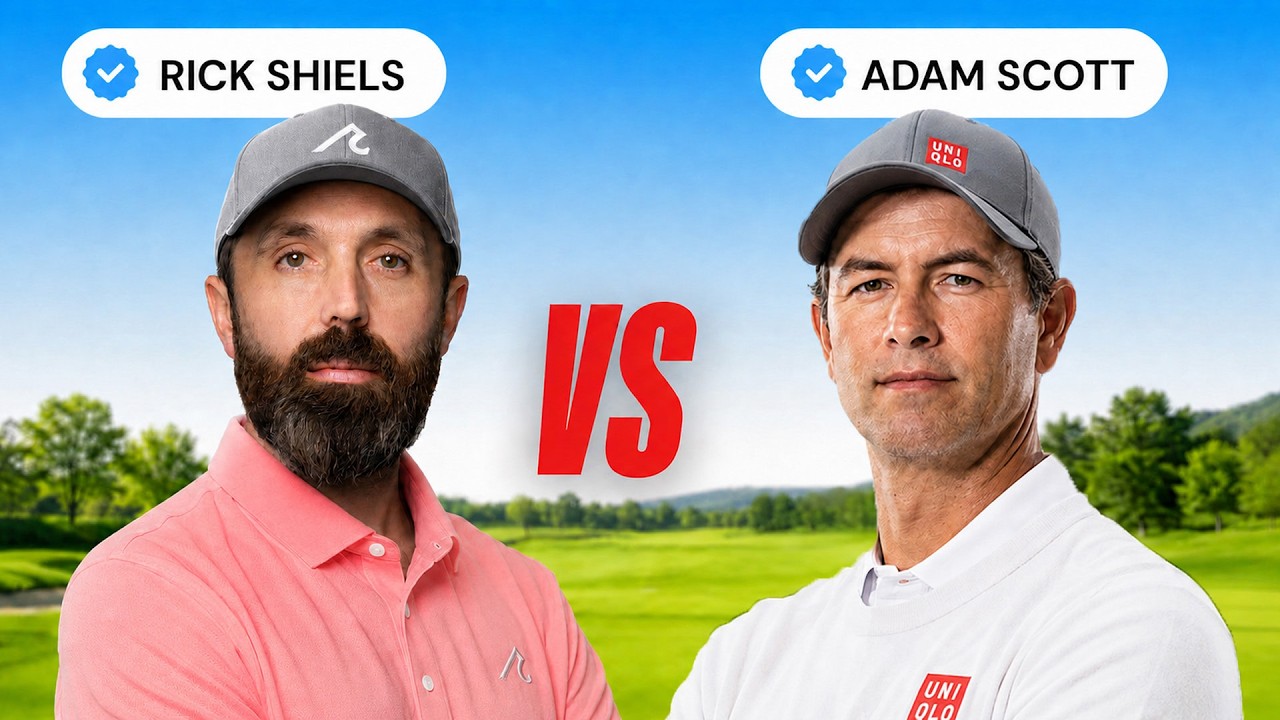 Can I beat Adam Scott if I start 10 under par? (Stroke play)