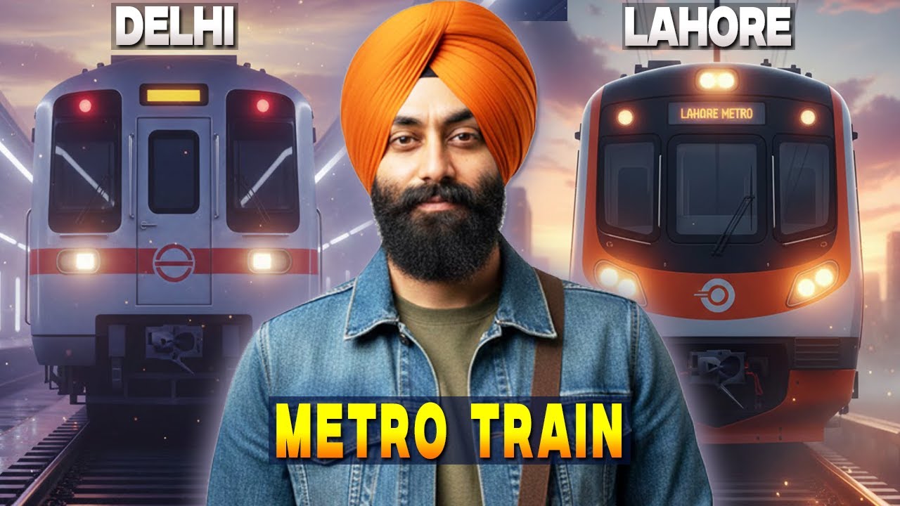 METRO TRAIN | INDIA VS PAKISTAN Metro Train Comparison
