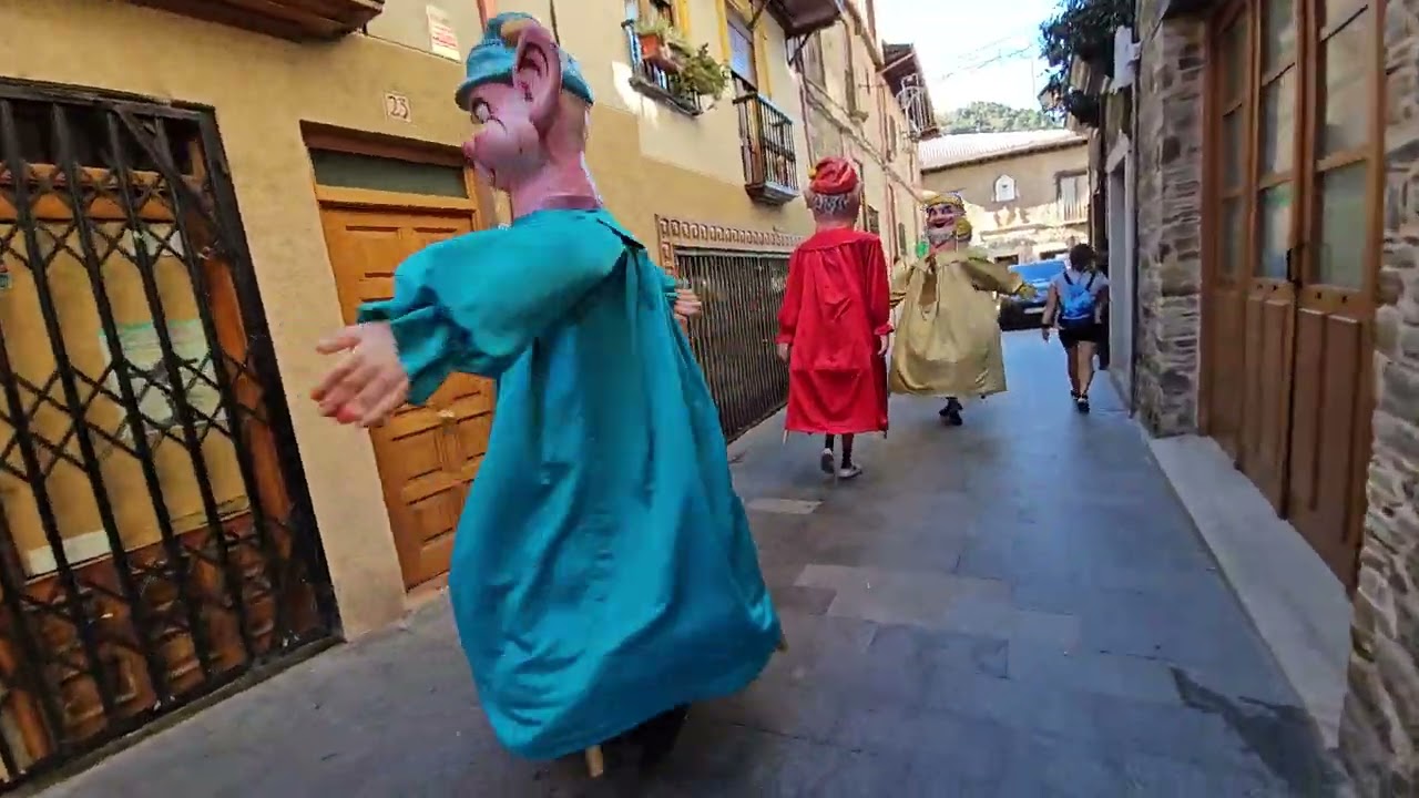 Villafranca gigantes y cabezudos ,13 de sep de 2023