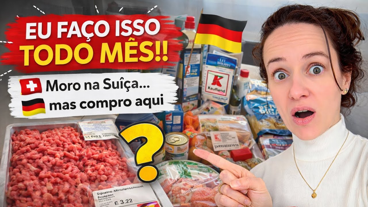 Supermercado na Alemanha: preços reais para quem mora na Suíça
