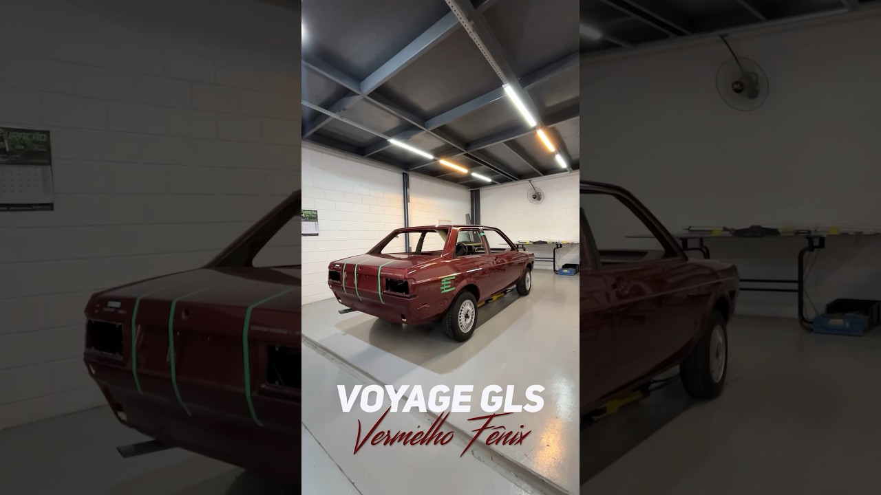 Voyage GLS Vermelho F&ecirc;nix entrando em restaura&ccedil;&atilde;o. By&nbsp;Deni&nbsp;Studio&reg;️