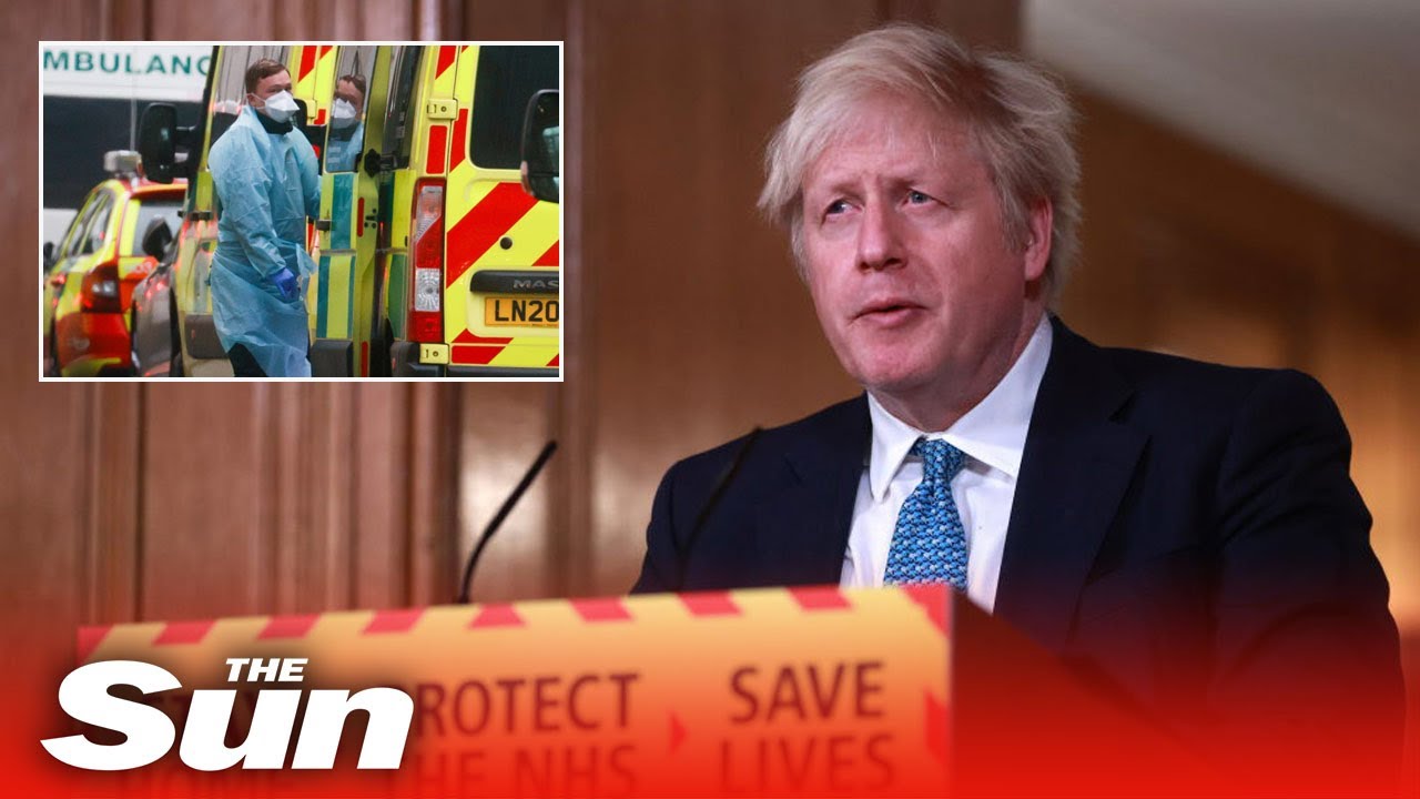 Boris Johnson: ONE MILLION Brits have Covid as mutant strain spreads & UK cases soar 70% in a week
