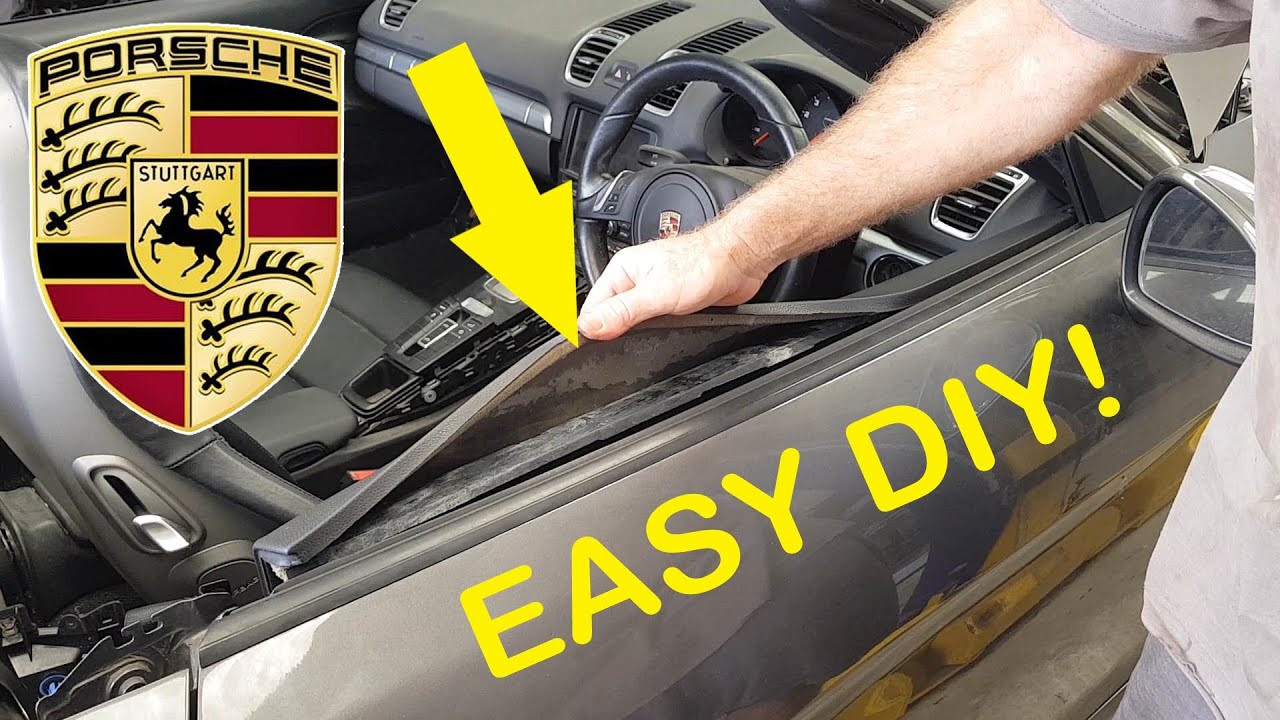 Устранение расслоения дверей Porsche для моделей 991/981/718