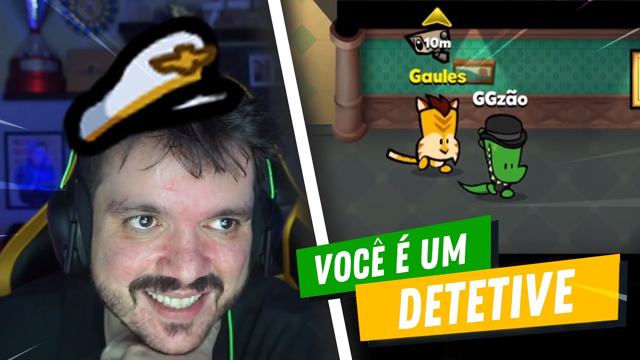GAULES E SEU META HOLANDES DE DETETIVE NO SUSPECTS!!