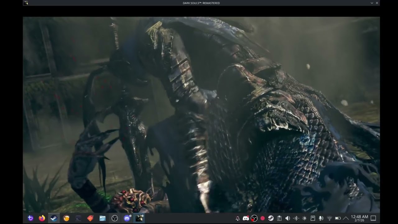 Fireman Rumbles game glitched out and couldn't see the boss I was fighting