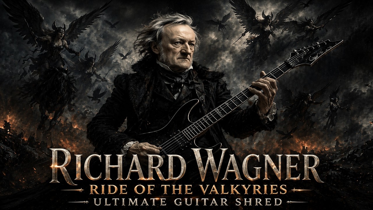RICHARD WAGNER - RIDE OF THE VALKYRIES [ULTIMATE GUITAR SHRED - METAL COVER]