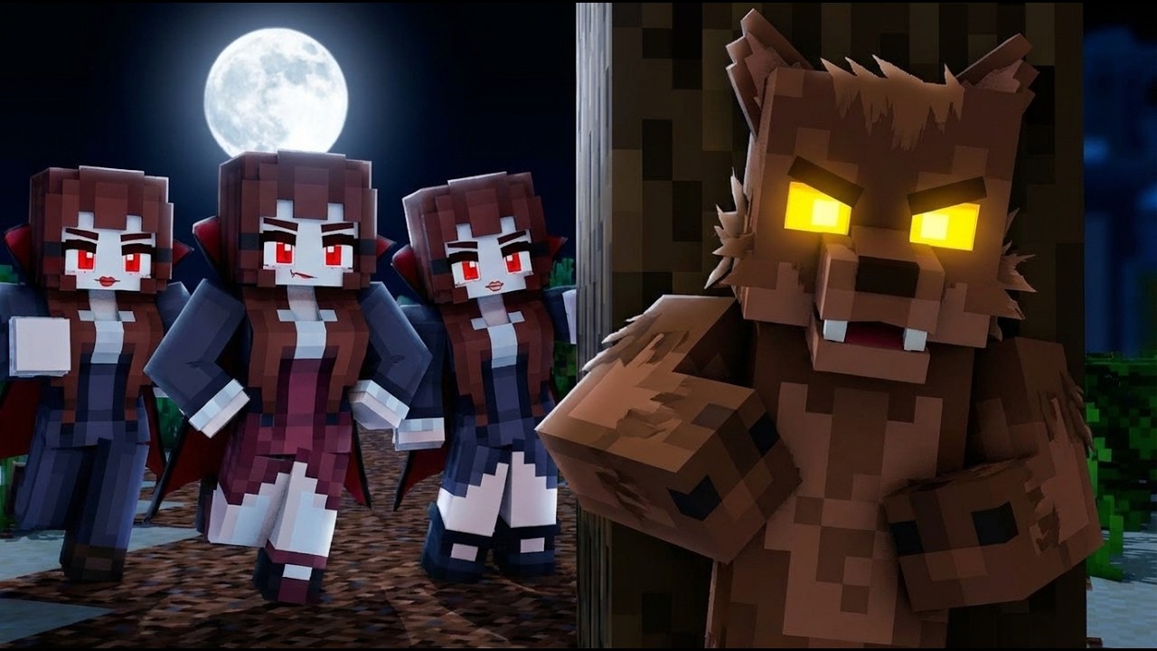 VAMPIRE GIRLS LOVE CURSE STORY Versus Monster Mobs