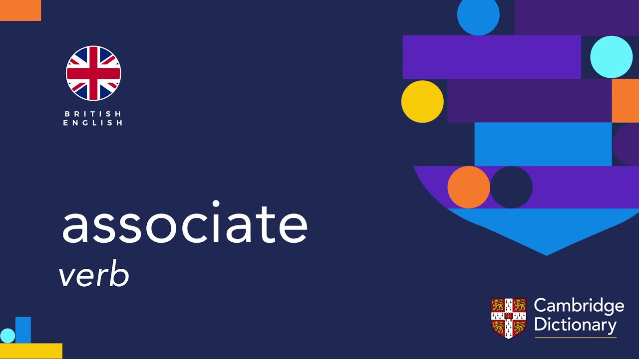 How to pronounce associate (verb) | British English and American English pronunciation