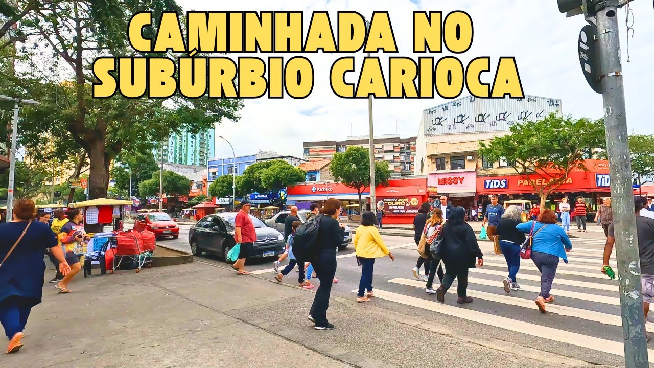 Spacer po przedmieściach Rio: Largo da Taquara