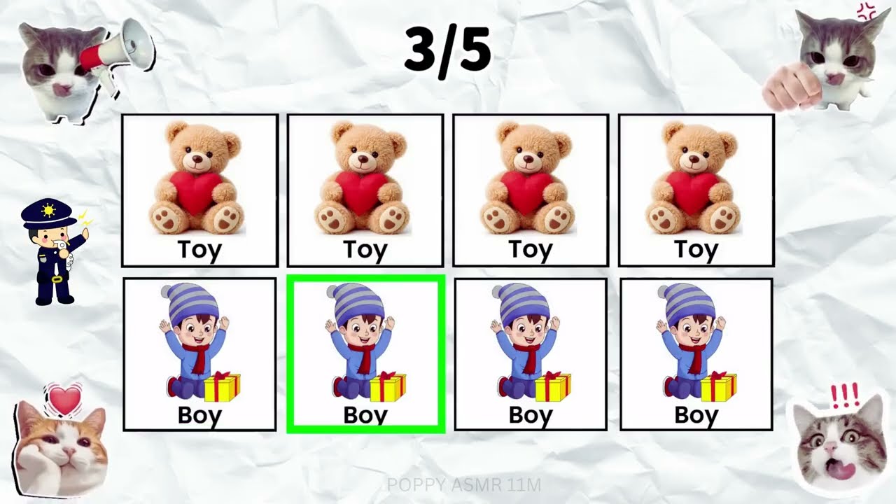 Say The Word On Beat Challenge / Level 1 - 5 / Level Easy to Insane
