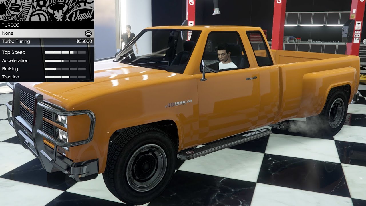 GTA 5 - OG Vehicle Customization - Vapid Bobcat XL (Chevy C30 Dually)