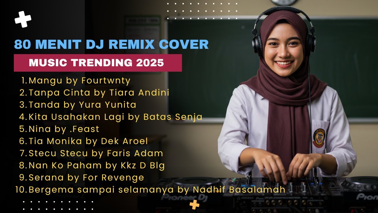 Playlist DJ Remix Indonesia Terpopuler 2025 - Cocok Buat Teman Kerja/Santai!