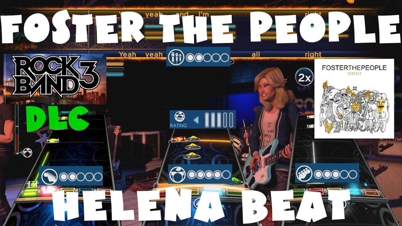 Foster the People - Helena Beat - Rock Band 3 DLC Expert Full Band (July 24th, 2012)