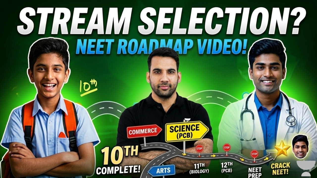 Stream Selection Mistakes ⚠️ + NEET Roadmap by Mandeep Sir