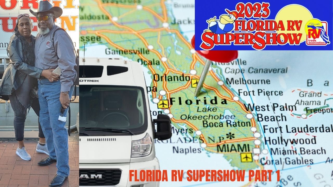 FLORIDA RV SUPER SHOW (Tampa Florida PT. 1)  WHAT'S NEW FOR THE 2023-2024 MODEL YEAR FOR RV's.