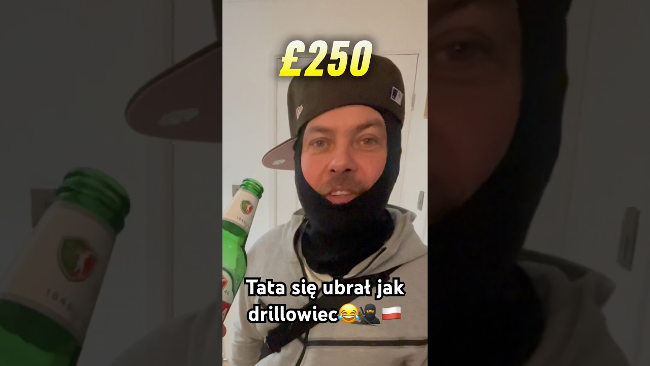 Tata się ubrał jak drillowiec😂🥷🇵🇱 #polska #poland #funny