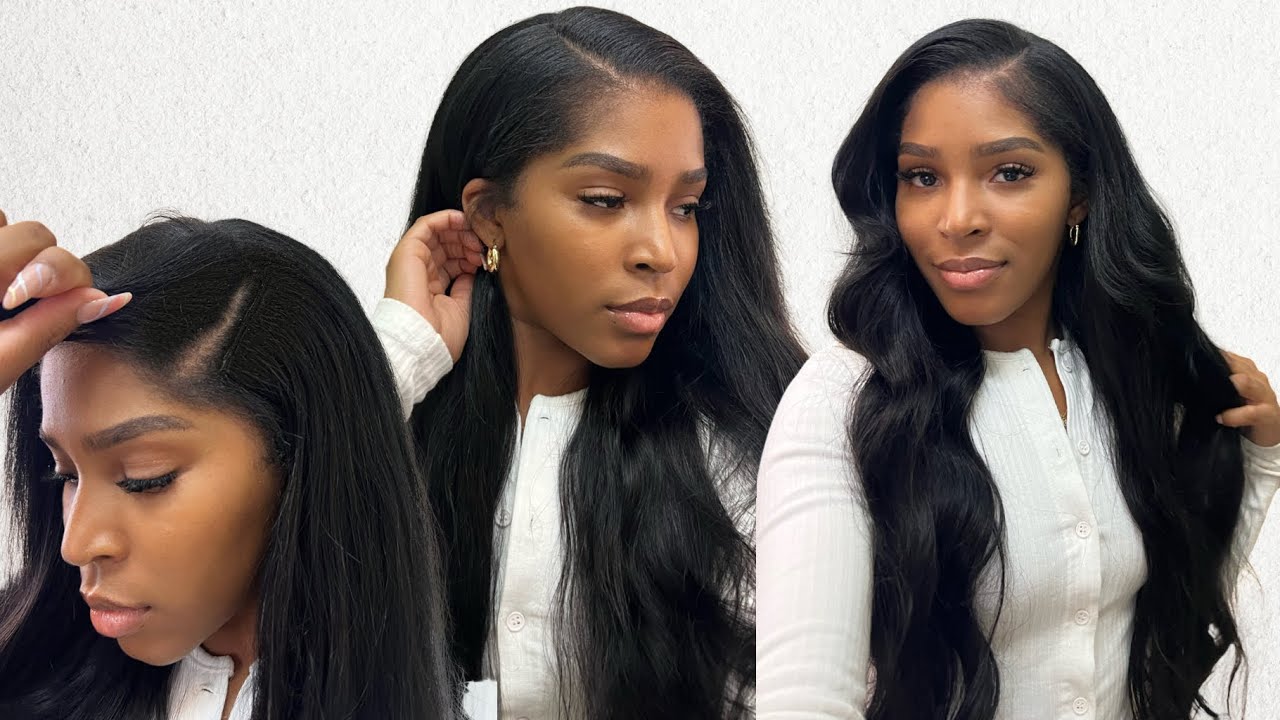 MAKING MY UPART WIG INTO A SIDE PART WIG?! | BEGINNER FRIENDLY | WESTKISS HAIR