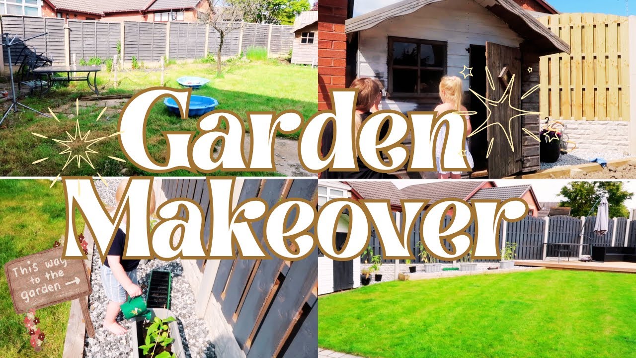 INCREDIBLE GARDEN MAKEOVER | Garden Renovation | Home Improvements UK | June 2024