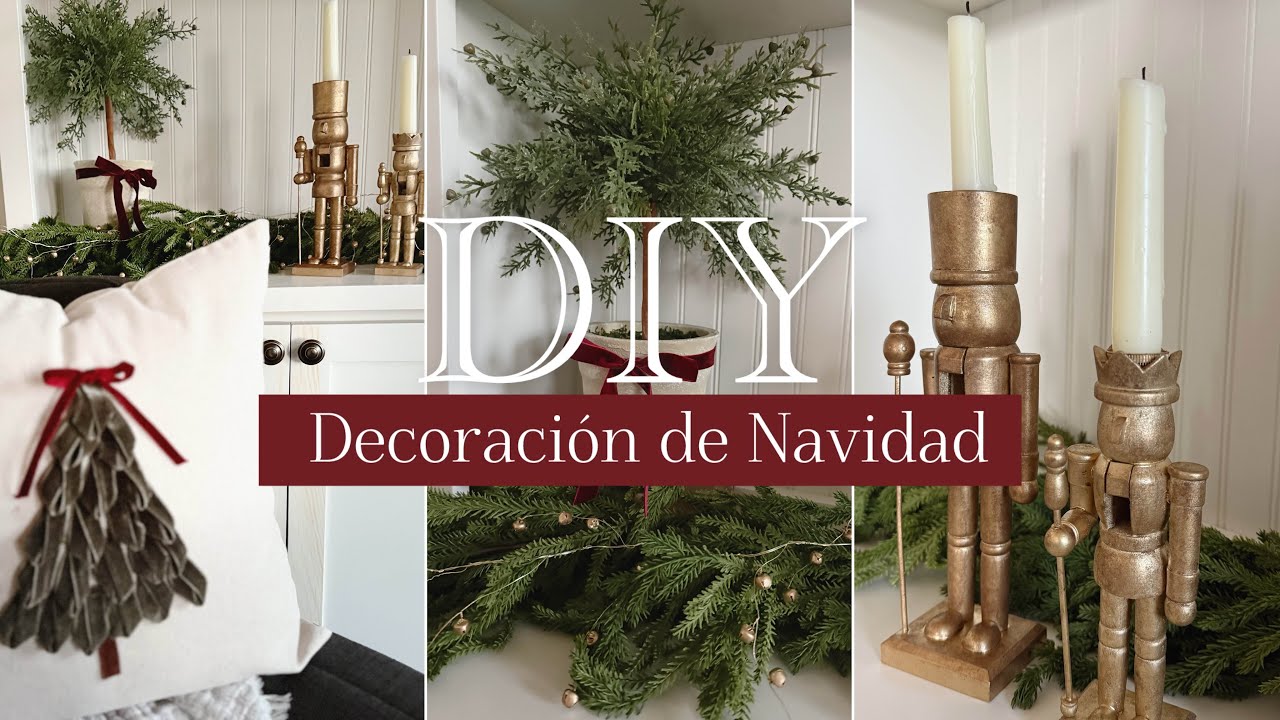 DIY DECORACIÓN DE NAVIDAD | IDEAS PARA DECORAR EN NAVIDAD  | DIY Christmas Decor