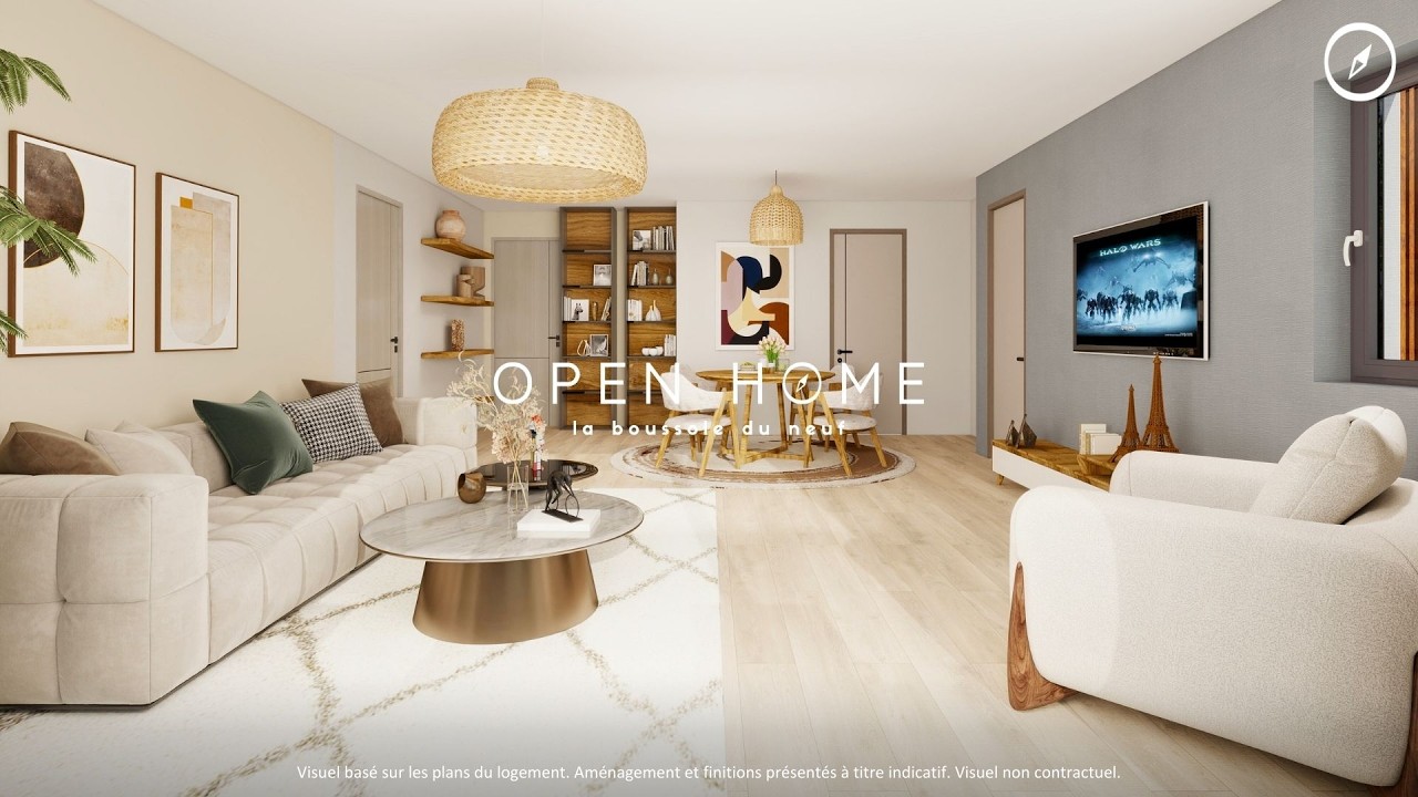 Découvrez cet appartement neuf 4 pièces à vendre à Strasbourg Neudorf - Résidence intimiste