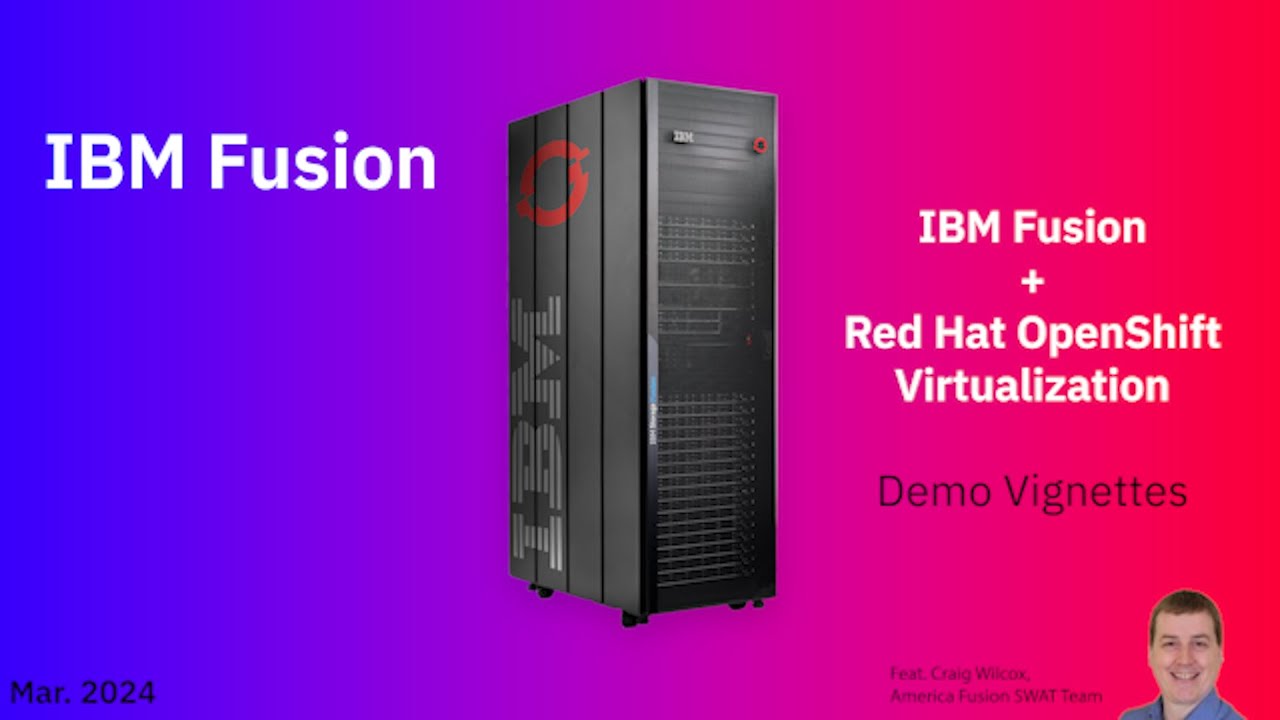 Red Hat OpenShift Virtualization on IBM Fusion HCI