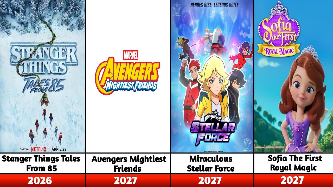 All Disney Pixar & More Animated TV Shows (2026-Upcoming) Updated Edition!