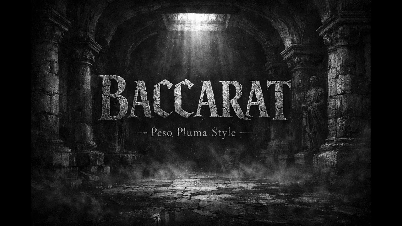 BACCARAT (Lyric Video) - Peso Pluma Style