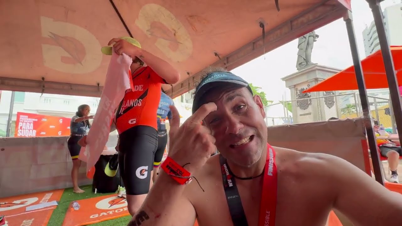 ironman 70.3 Cartagena 2024 el excesivo calor hizo estragos
