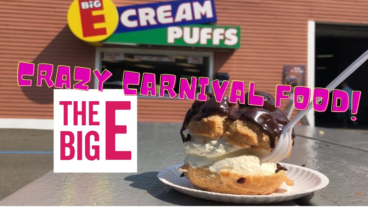 The Big E Crazy Food | Deep Fried Shepherds Pie | Waffle Burger | Giant Cream Puff | #EpicCheesePull