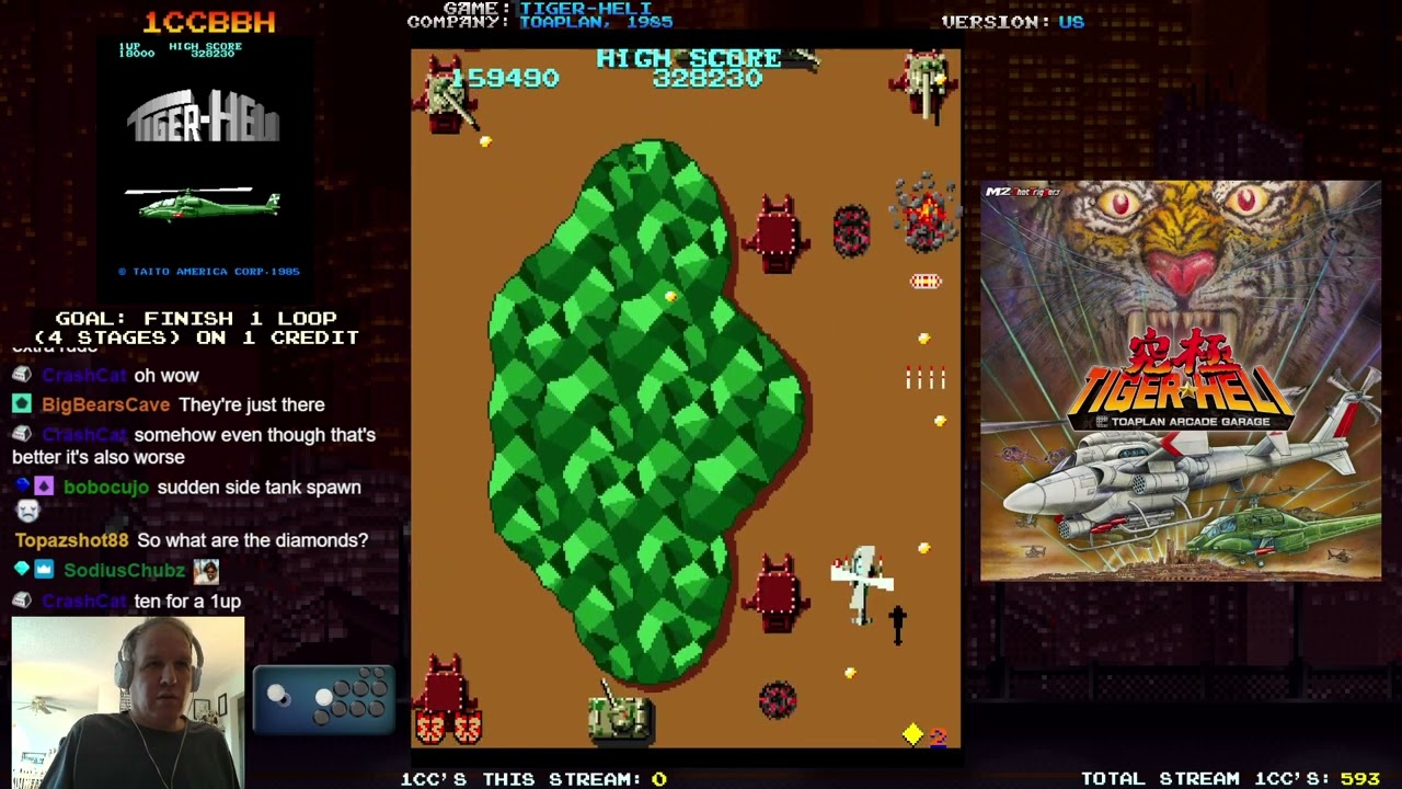 1CCBBH - 594. Tiger-Heli (1 Loop Clear)