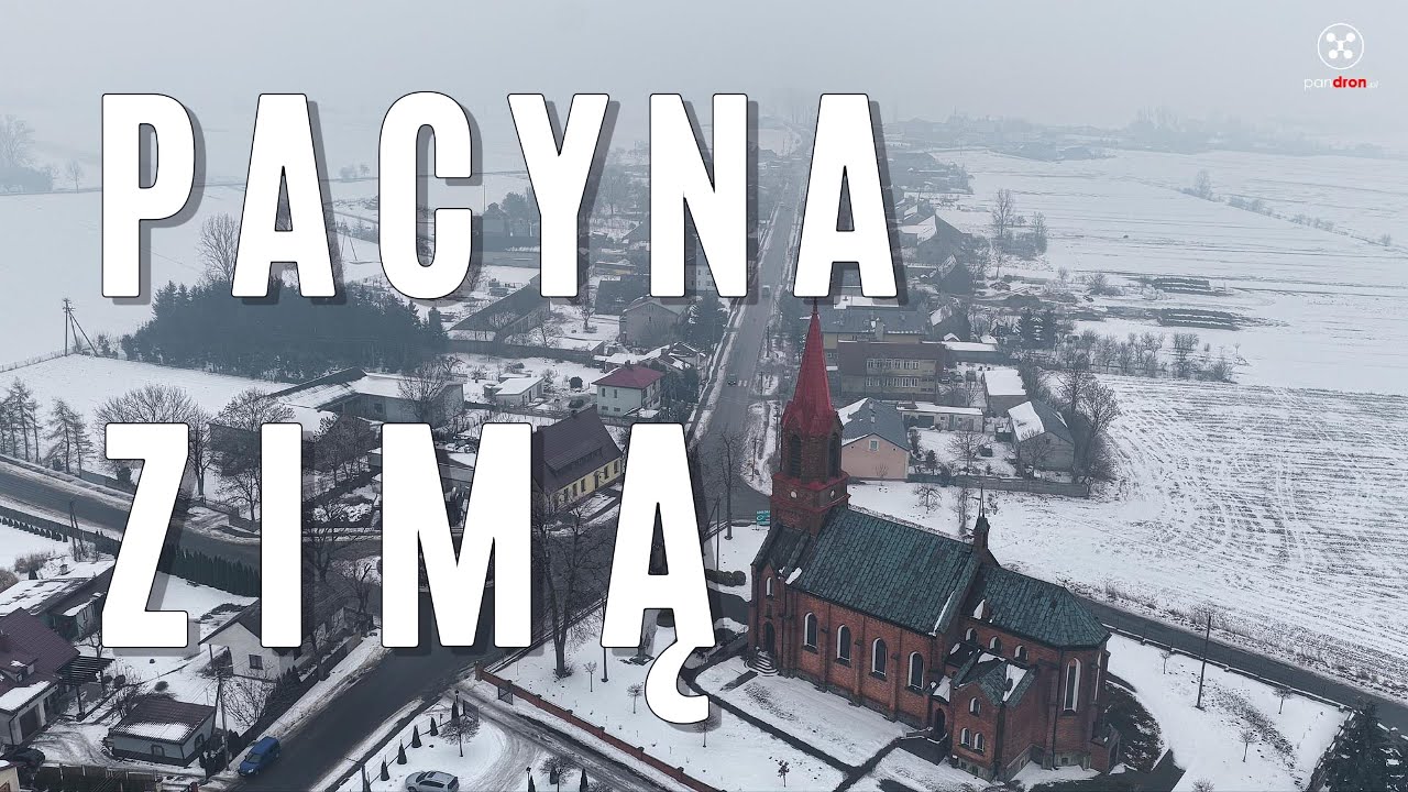 PACYNA ZIMĄ - film z drona 4K