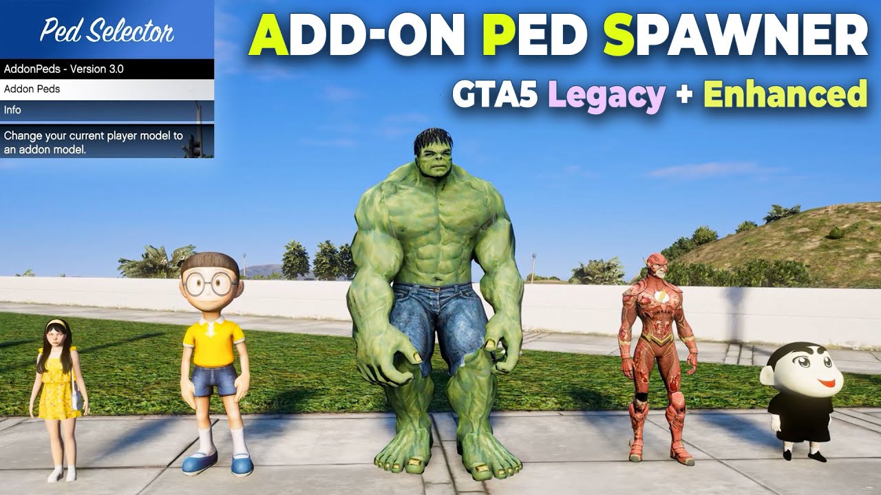 How to install Addon Peds in GTA5 | Legacy + Enhanced 2025