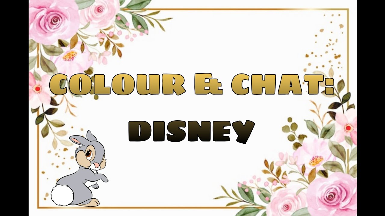 Colour & Chat: Disney