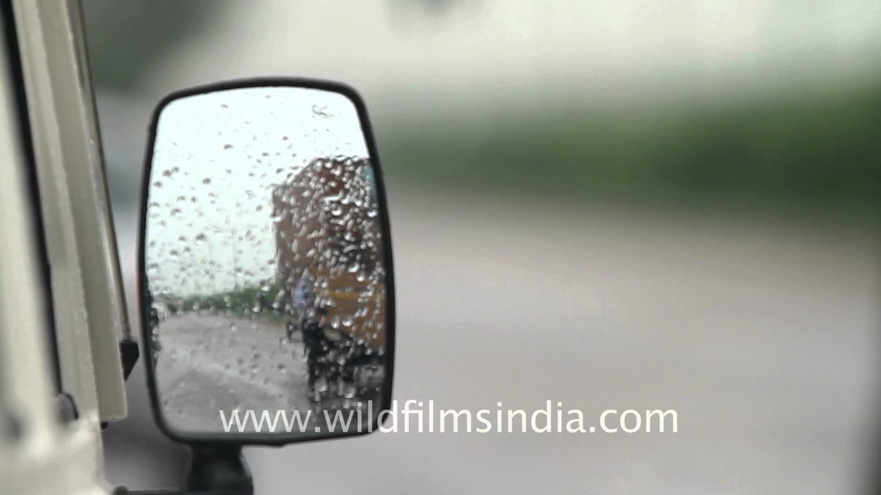 Rain falling everywhere in India's future drought capital - Gurgaon!