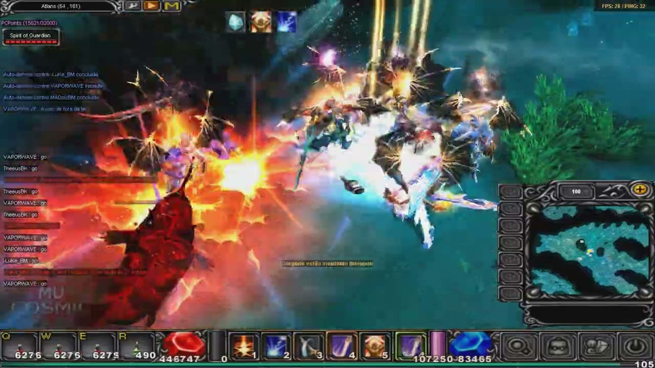 MU COSMIC PVP BK - MU ONLINE SEASON 4 ! #museason4