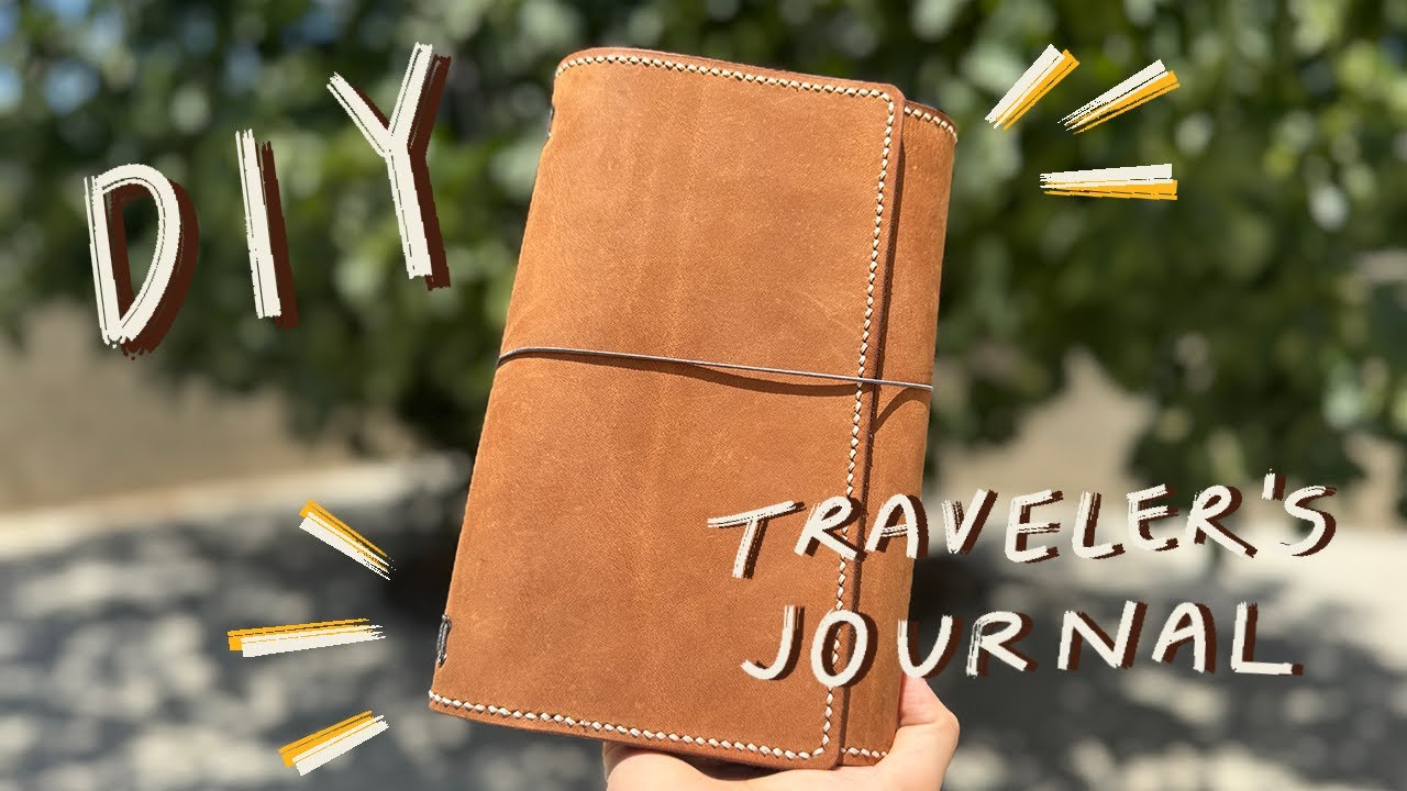 DIY Louise Carmen-inspired traveler’s journal! (free self-drafted pattern, beginner friendly!)