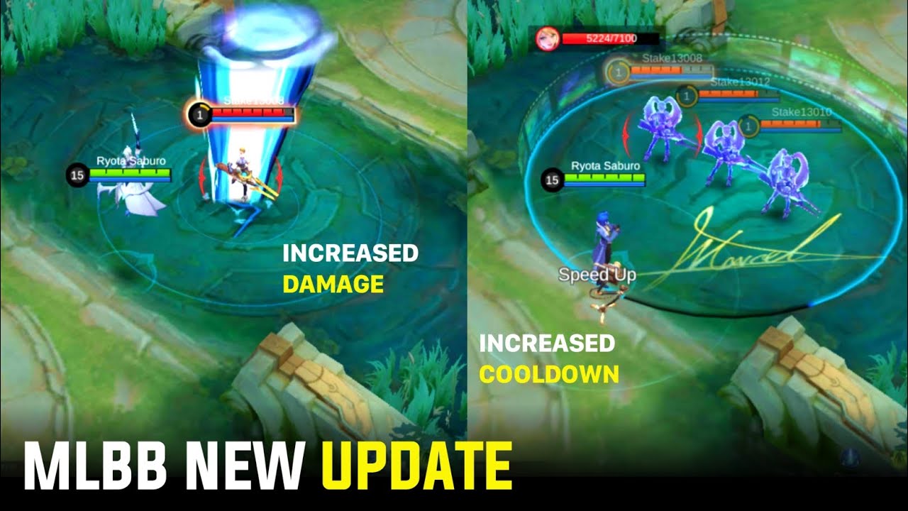 SABER BUFF, EUDORA BUFF, MARCEL NERF, YVE ADJUST PATCH NOTE 2.1.46 | MOBILE LEGENDS BANG BANG