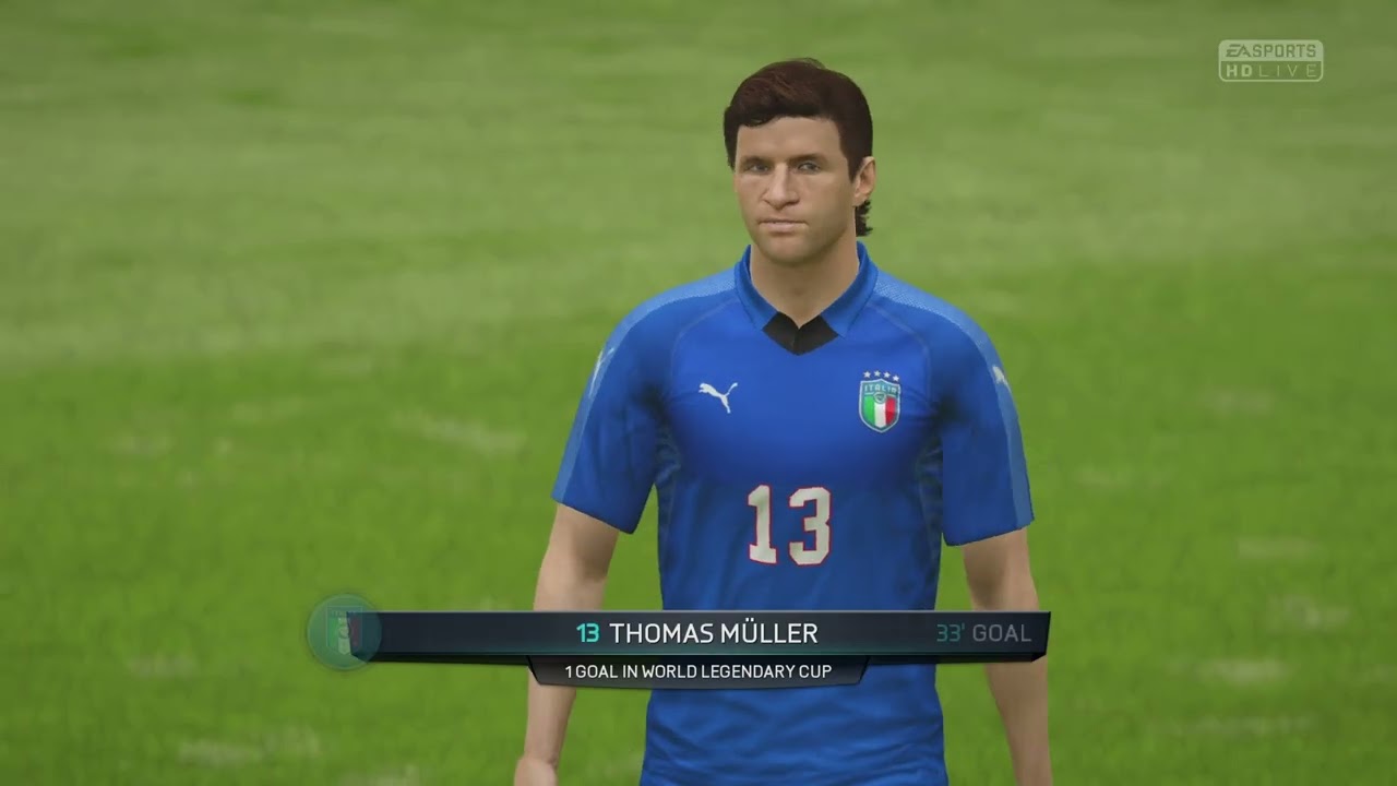 Italy 6-7 Germany | FIFA World Legendary Cup 1946 | Group Stage (Highlights)