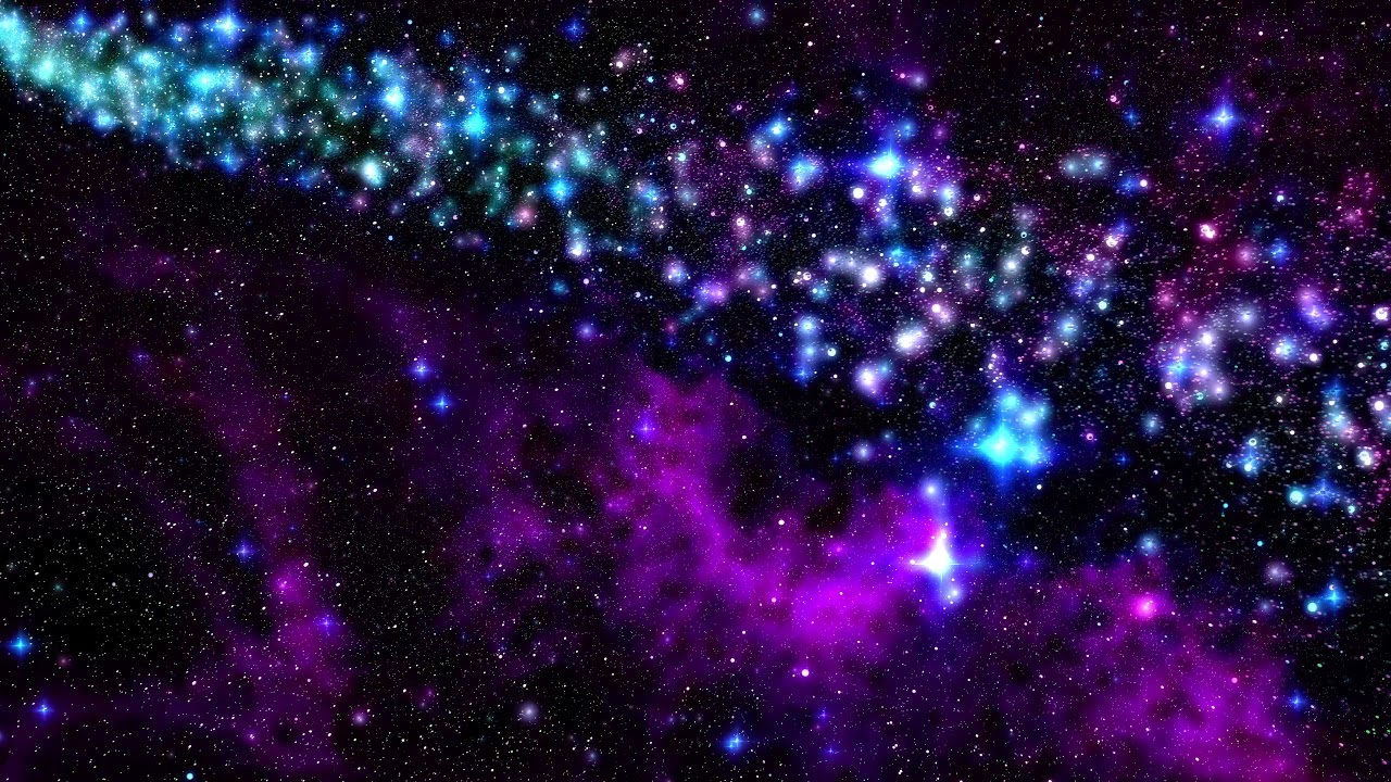 4K Deep-Space Purple Nebula #AAVFX Relaxing Moving Background