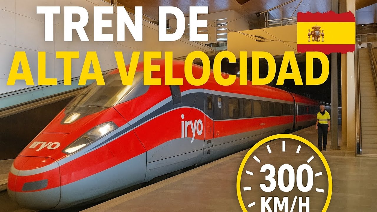 Tren de ALTA VELOCIDAD:  ZARAGOZA - MADRID 🇪🇸