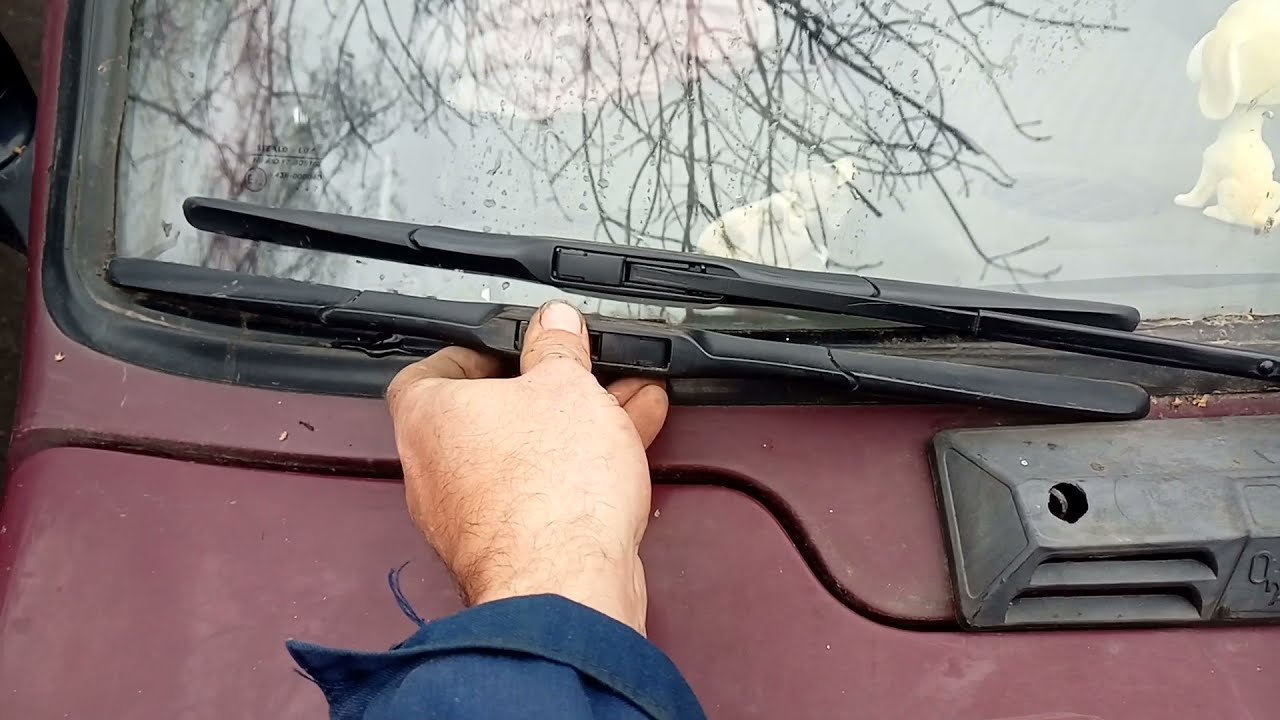 ОКА дворник как на ..Мерсе.. и убираем клин его