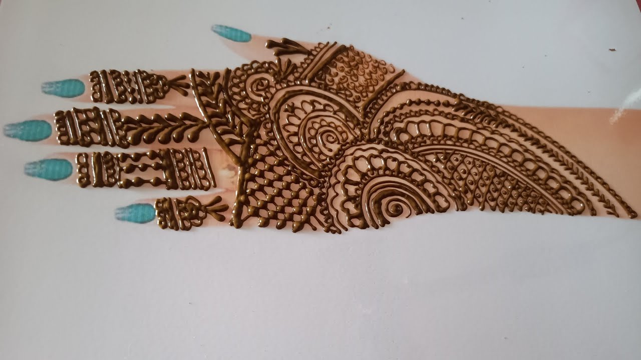 Simple Back Hand Mehndi Designs | सिंपल बैक हैंड मेहंदी डिजाइन | 