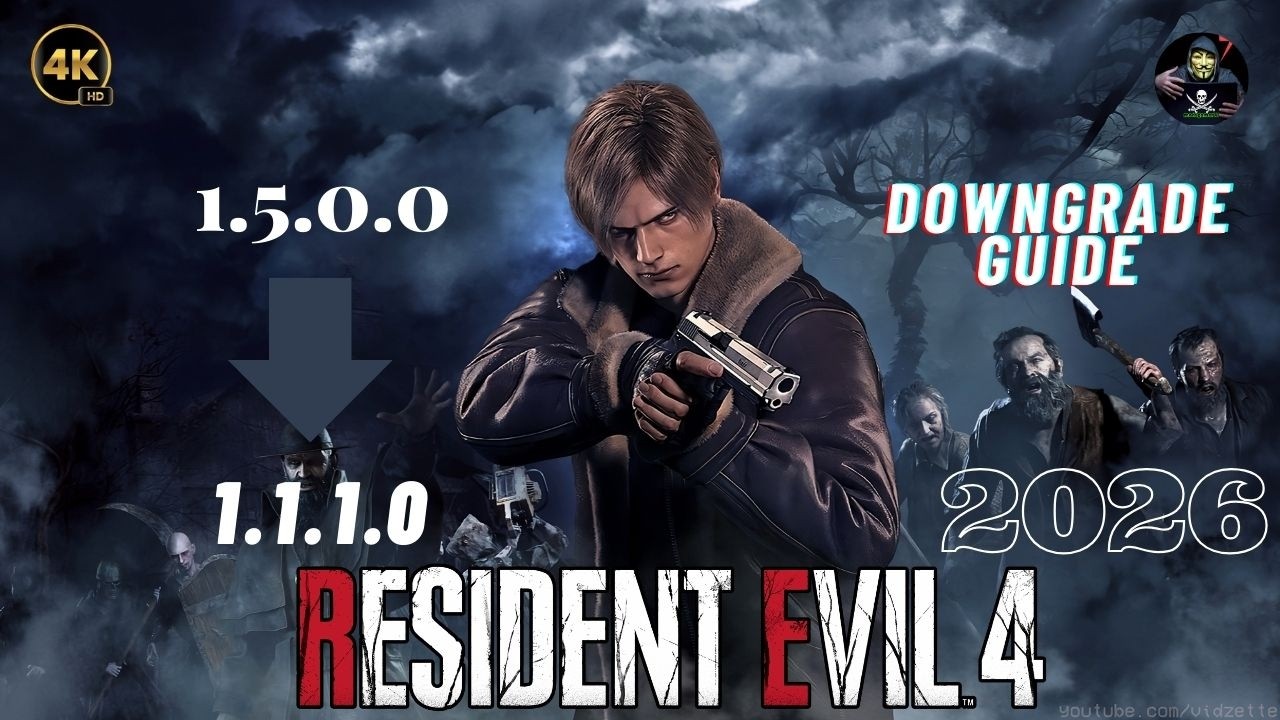 🔧 Как понизить версию Resident Evil 4 Remake после обновления | Как исправить неработающие моды (...