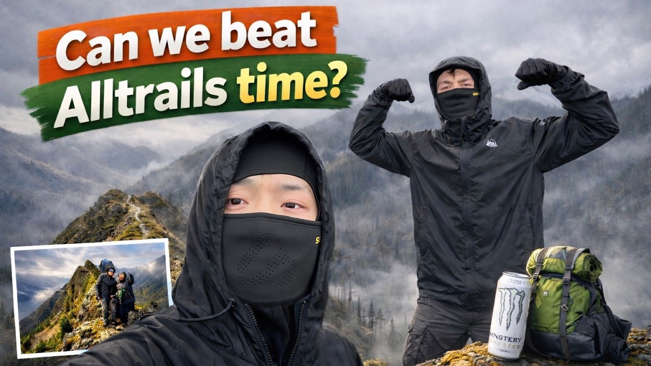 Trying to Beat the AllTrails Time on This INSANE Ridge Hike!