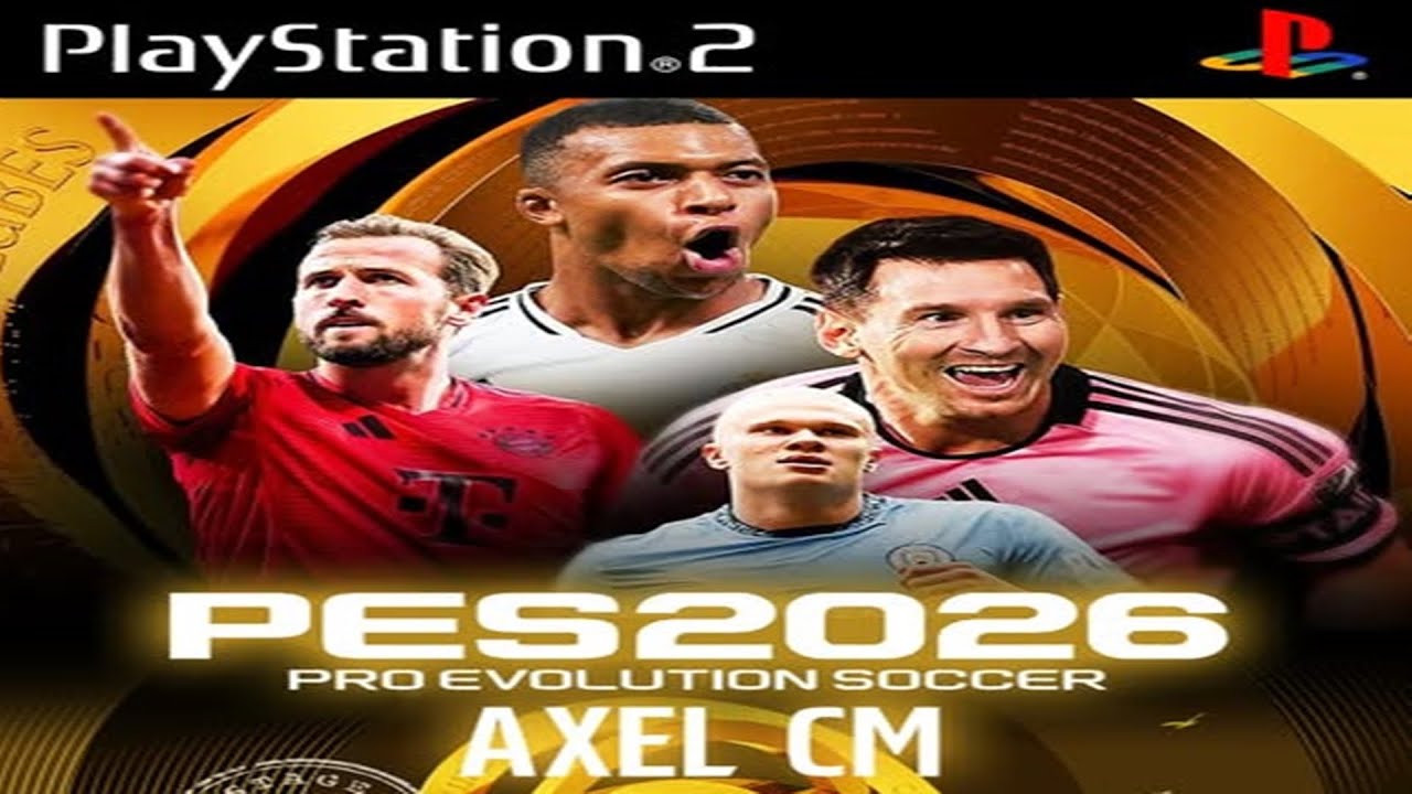 PS2 |  PES 2026 AXEL CM v1 MUNDIAL DE CLUBES Play 2 Beta