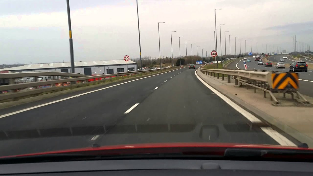 Coming into the East end of Glasgow....