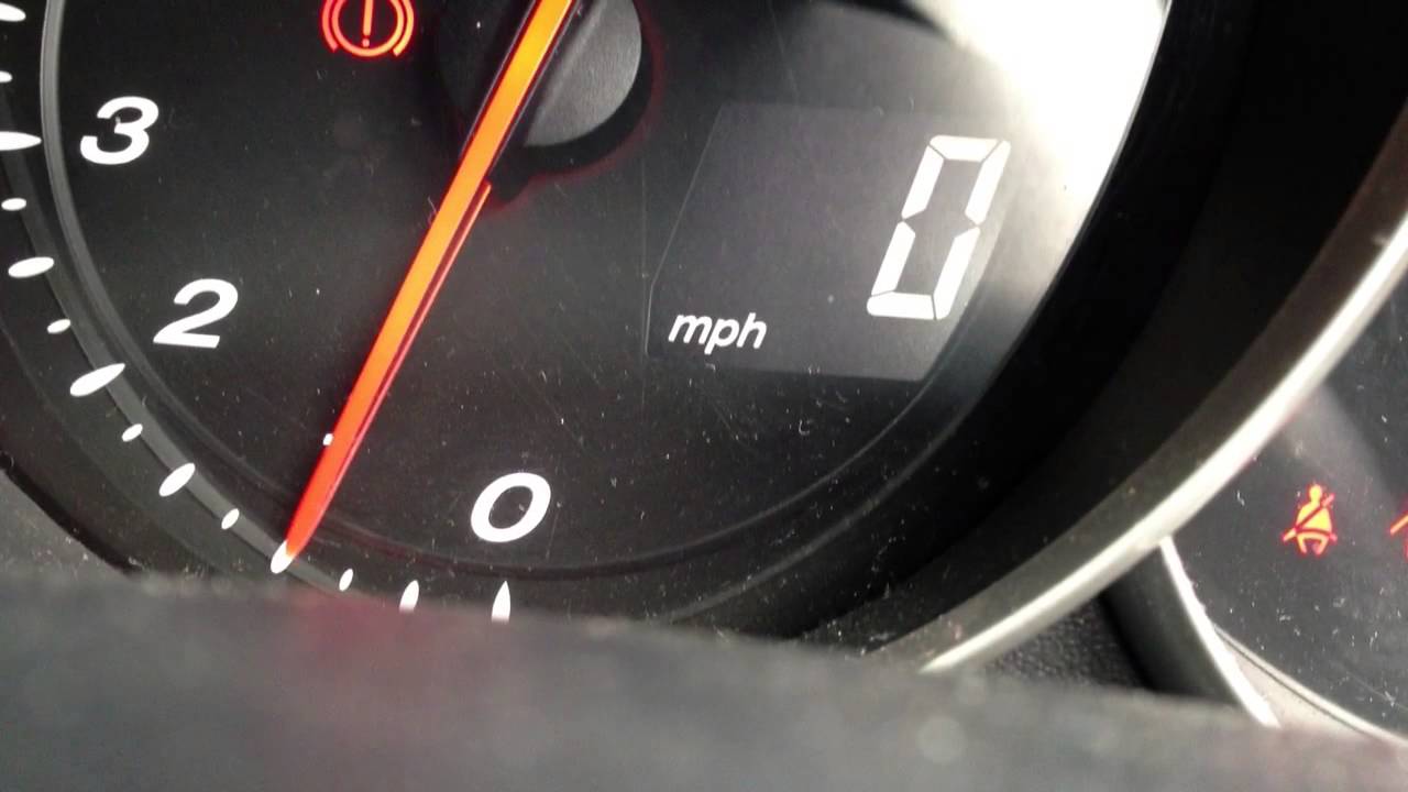 Starting a flooded Mazda RX8