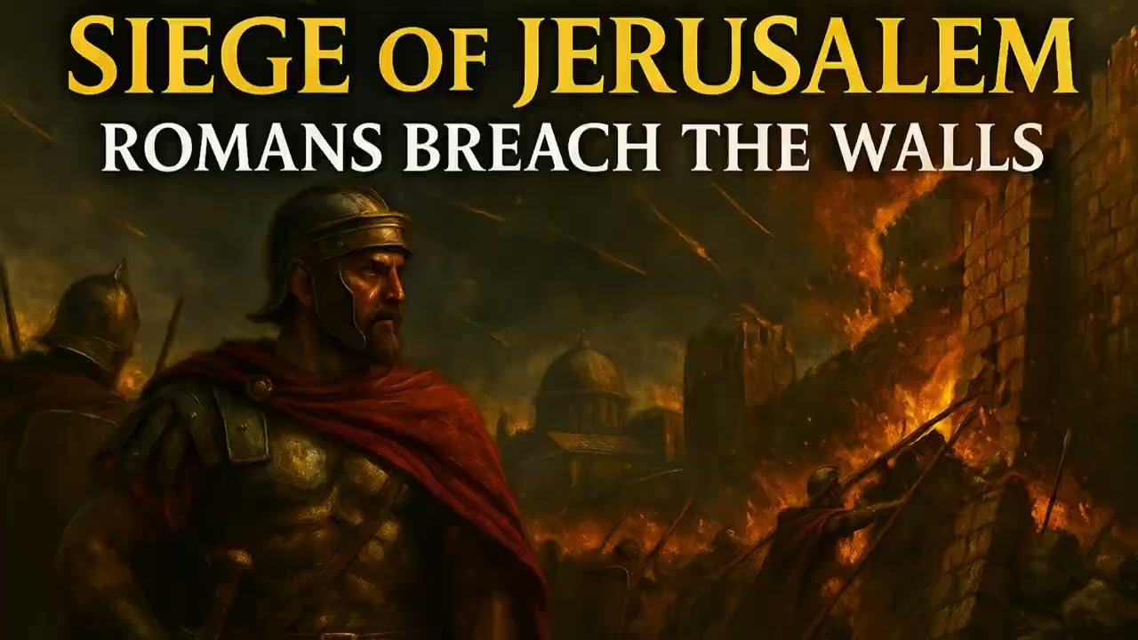 &ldquo;70 AD: The Siege of Jerusalem &ndash; Rome&rsquo;s Brutal Revenge and the Fall of the Second Temple&rdquo;#history