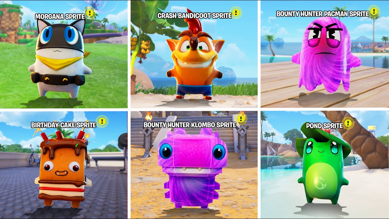 В обновлении Fortnite добавлено 6 *НОВЫХ* кодов на спрайт охотника за головами! (ВСЕ КОДЫ)