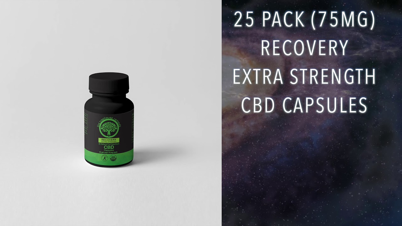 The Treehouse Remedy: Product Review(Extra Strength 75mg) CBD Capsules